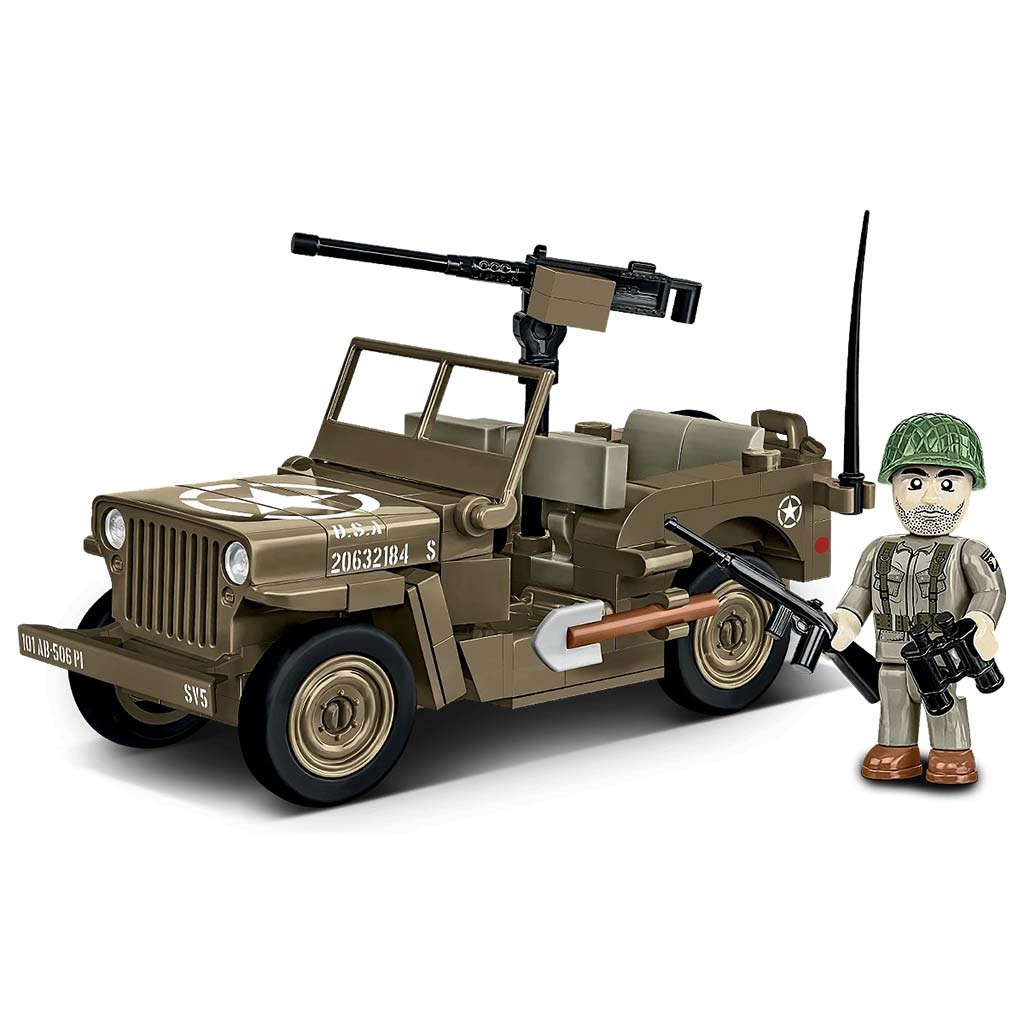 COBI: Willys MB танк строителен комплект (3133) изображение 2