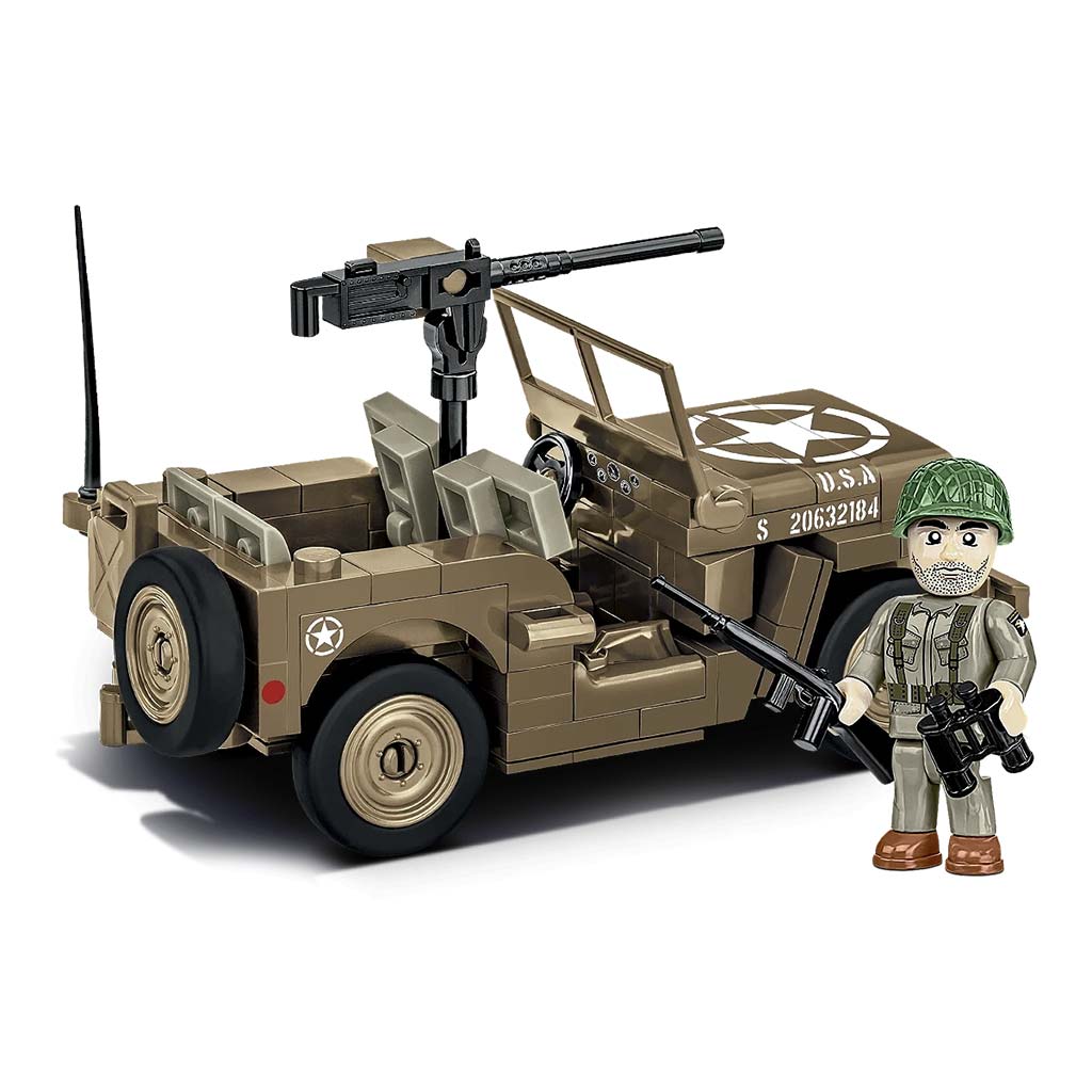 COBI: Willys MB танк строителен комплект (3133) изображение 3
