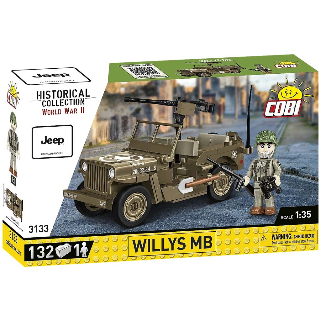 COBI: Willys MB танк строителен комплект (3133) изображение 1