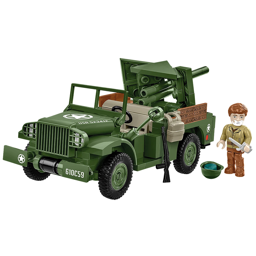COBI: WW II 37mm GMC M6 Fargo строителен комплект (3116) изображение 2