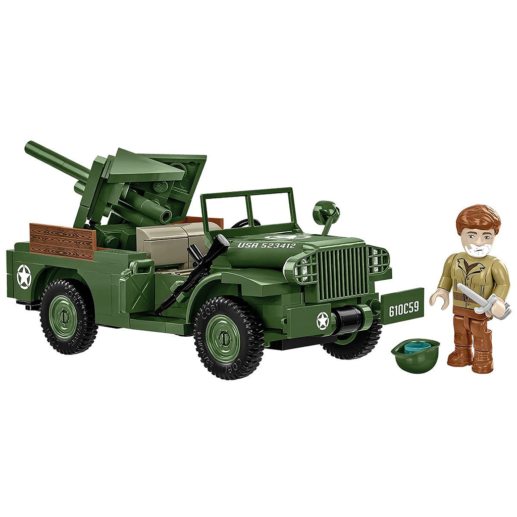 COBI: WW II 37mm GMC M6 Fargo строителен комплект (3116) изображение 3