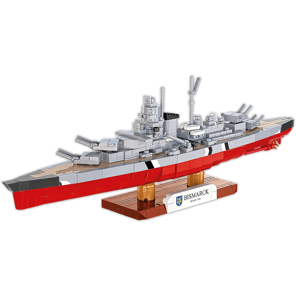 COBI: WW II Бойният кораб Бисмарк конструктор (4854) изображение 2