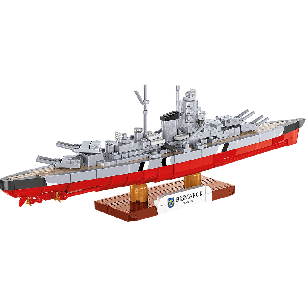 COBI: WW II Бойният кораб Бисмарк конструктор (4854) изображение 3