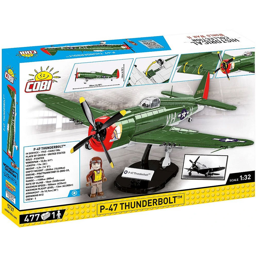 COBI: WW II P-47 Thunderbolt конструктор (5737) изображение 6