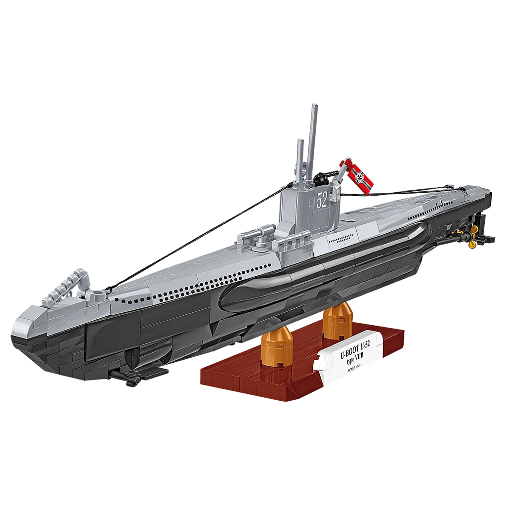 COBI: WW II Подводница U-52 (Тип VIIB) строителен комплект (4852) изображение 2