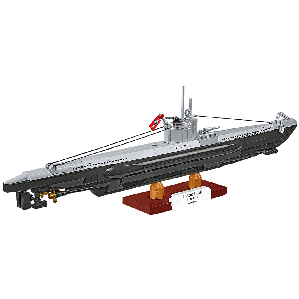COBI: WW II Подводница U-52 (Тип VIIB) строителен комплект (4852) изображение 3