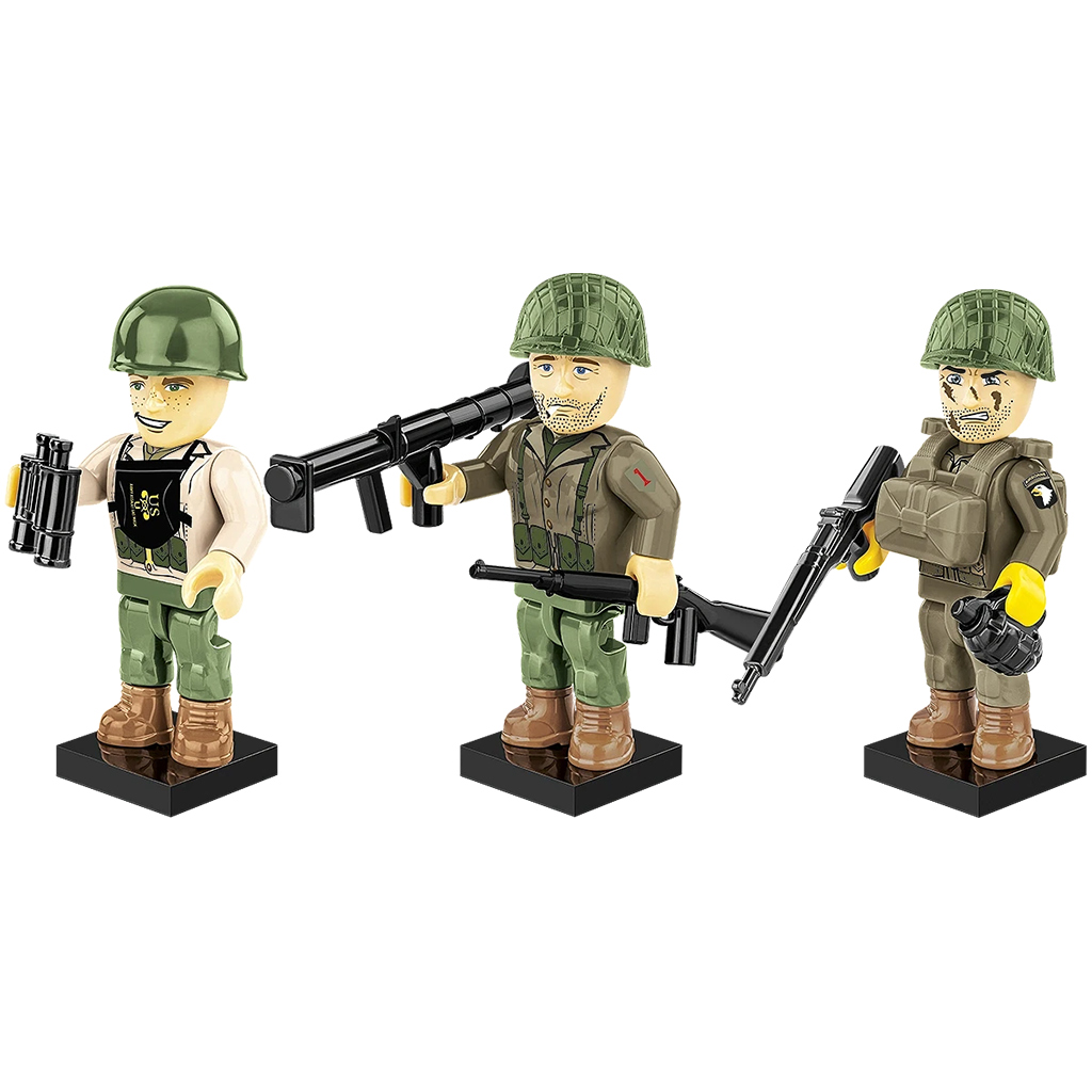 COBI: WWII D ден 6 юни 1944 фигура комплект (2058) изображение 2