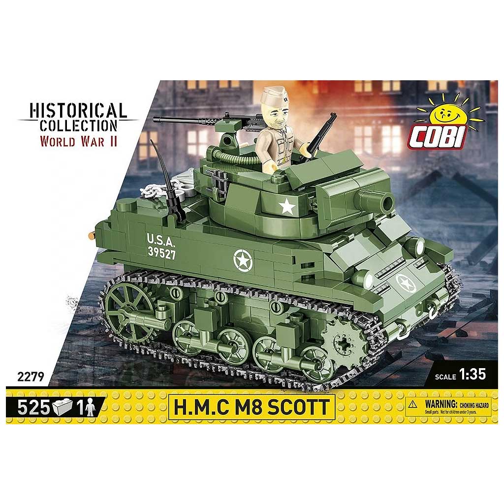 COBI: WWII H.M.C M8 Scott танк конструктор (2279) изображение 1