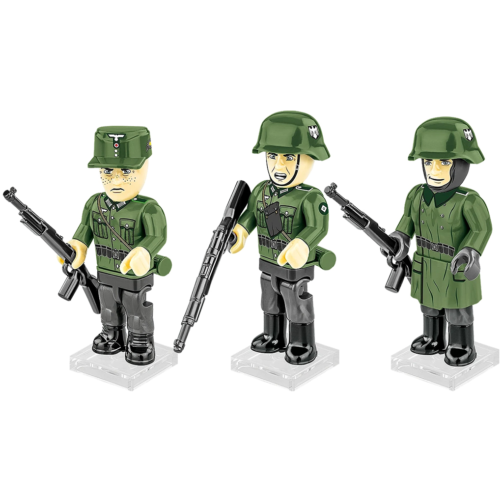 COBI: WWII Немска пехота фигура комплект (2060) изображение 2