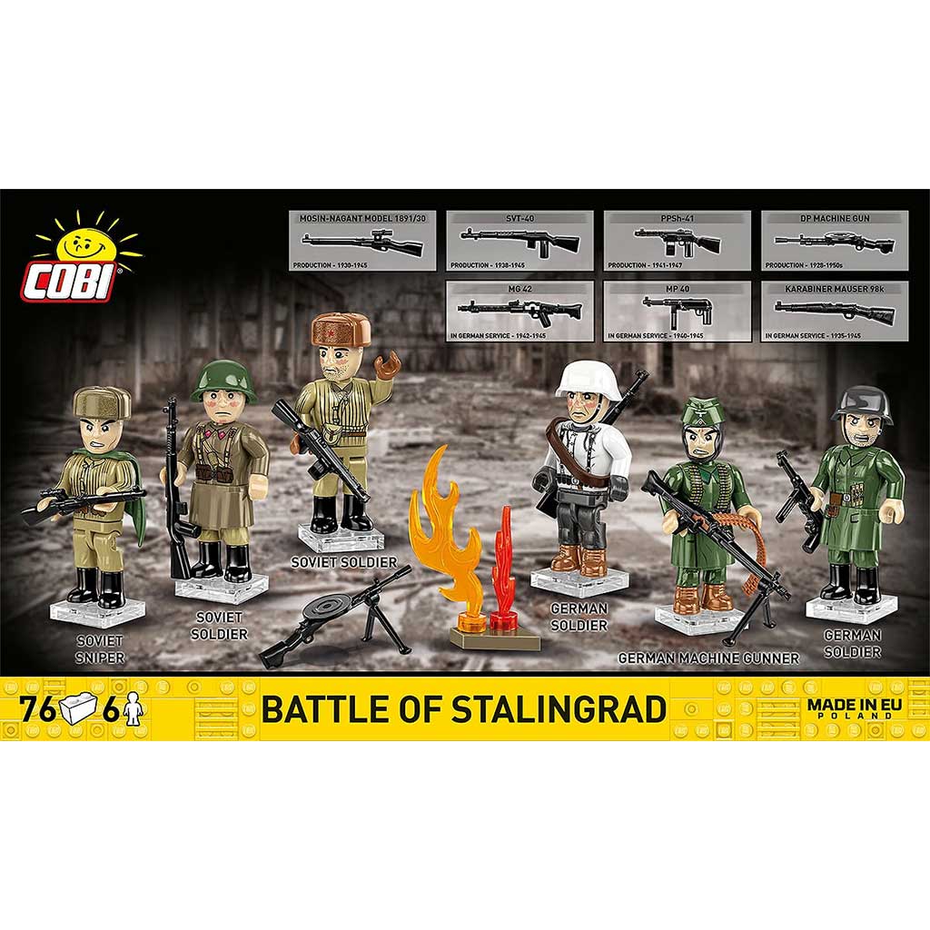 COBI: WWII Сталинградска битка фигура комплект (2061) изображение 2