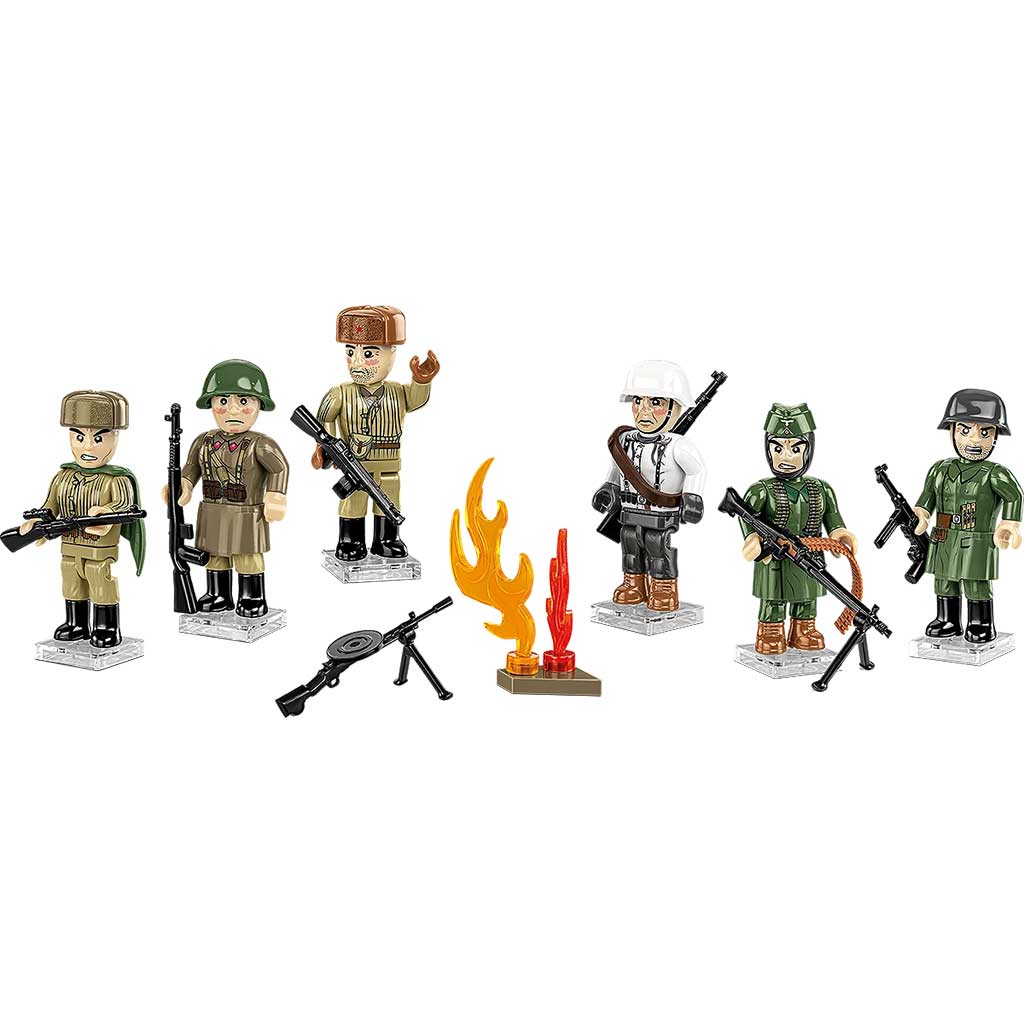COBI: WWII Сталинградска битка фигура комплект (2061) изображение 3