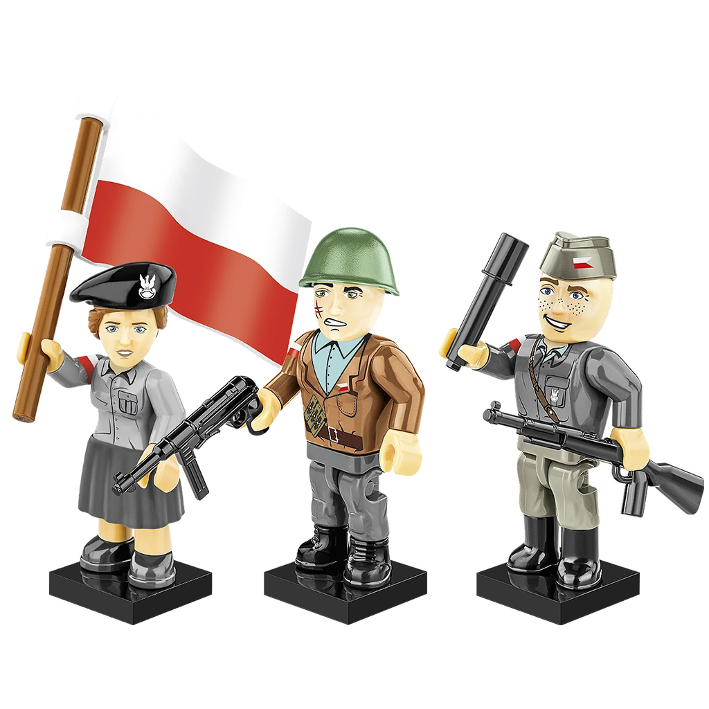 COBI: WWII Варшавско въстание фигурен комплект (2057) изображение 2