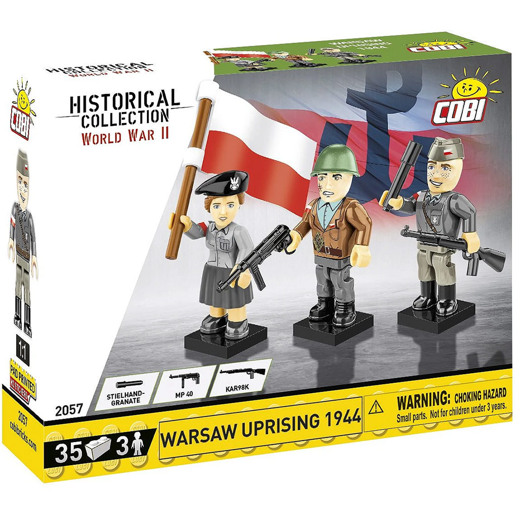 COBI: WWII Варшавско въстание фигурен комплект (2057) изображение 1