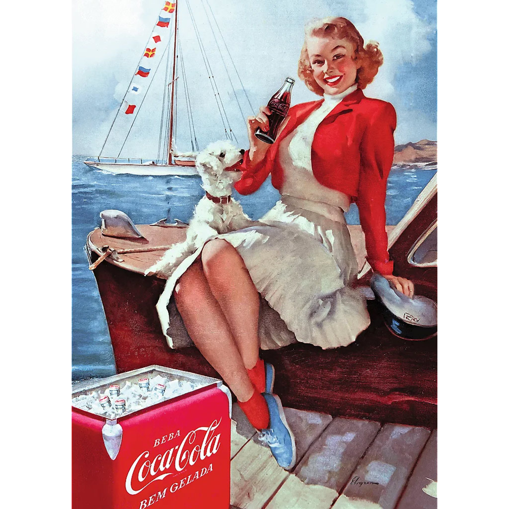 Coca-Cola плажен отдих 1000 части Промо плюс качество пъзел - Trefl изображение 2