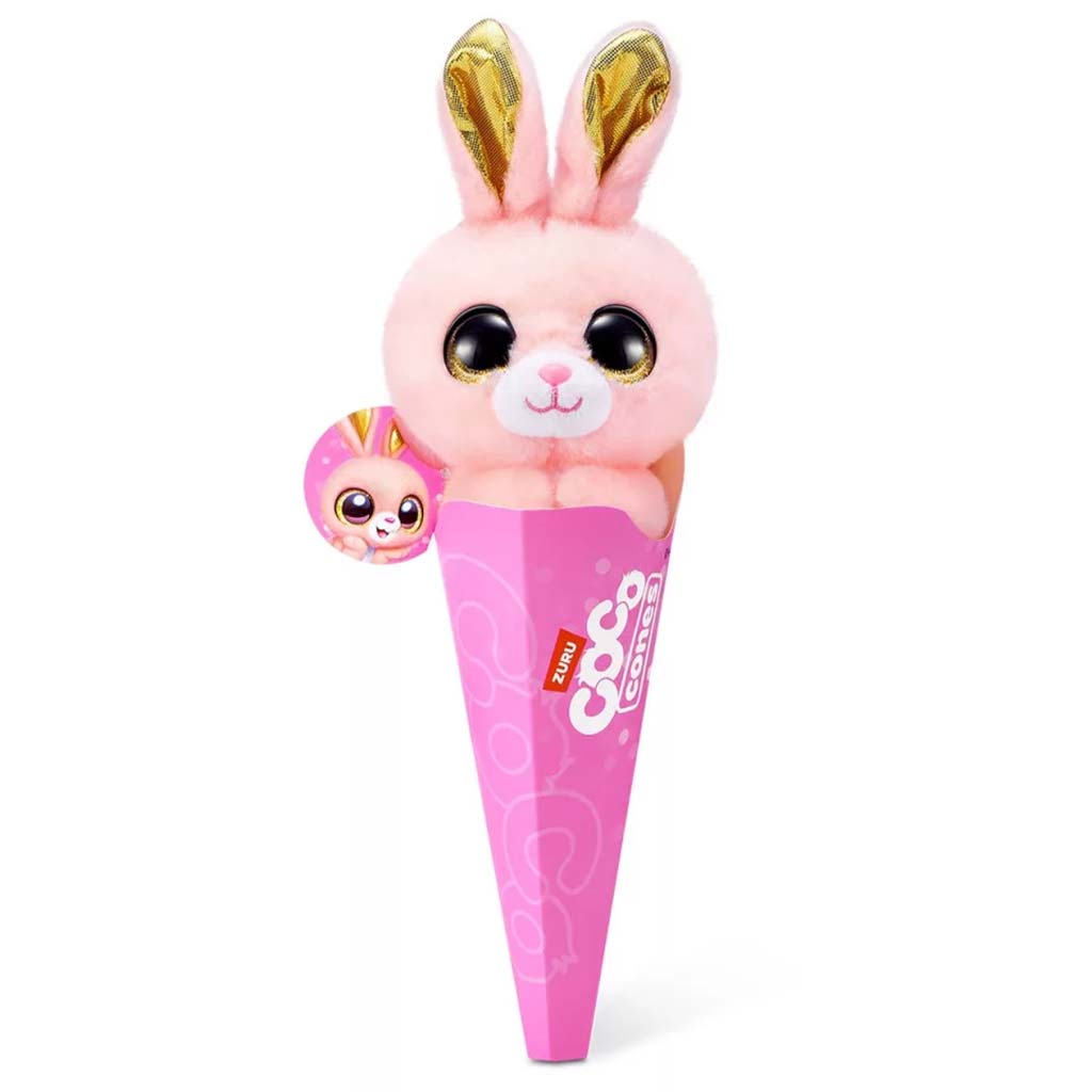 Coco Cones Originals Bon-Bon заек плюшена фигурка 1. серия - Zuru изображение 1