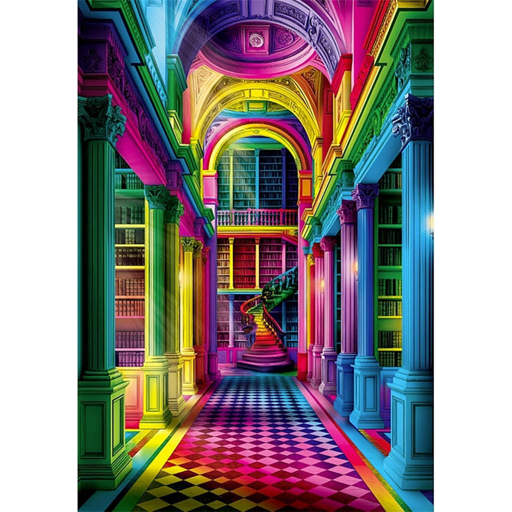 Colorbloom: Athenaeum 1000 части пъзел - Clementoni изображение 2
