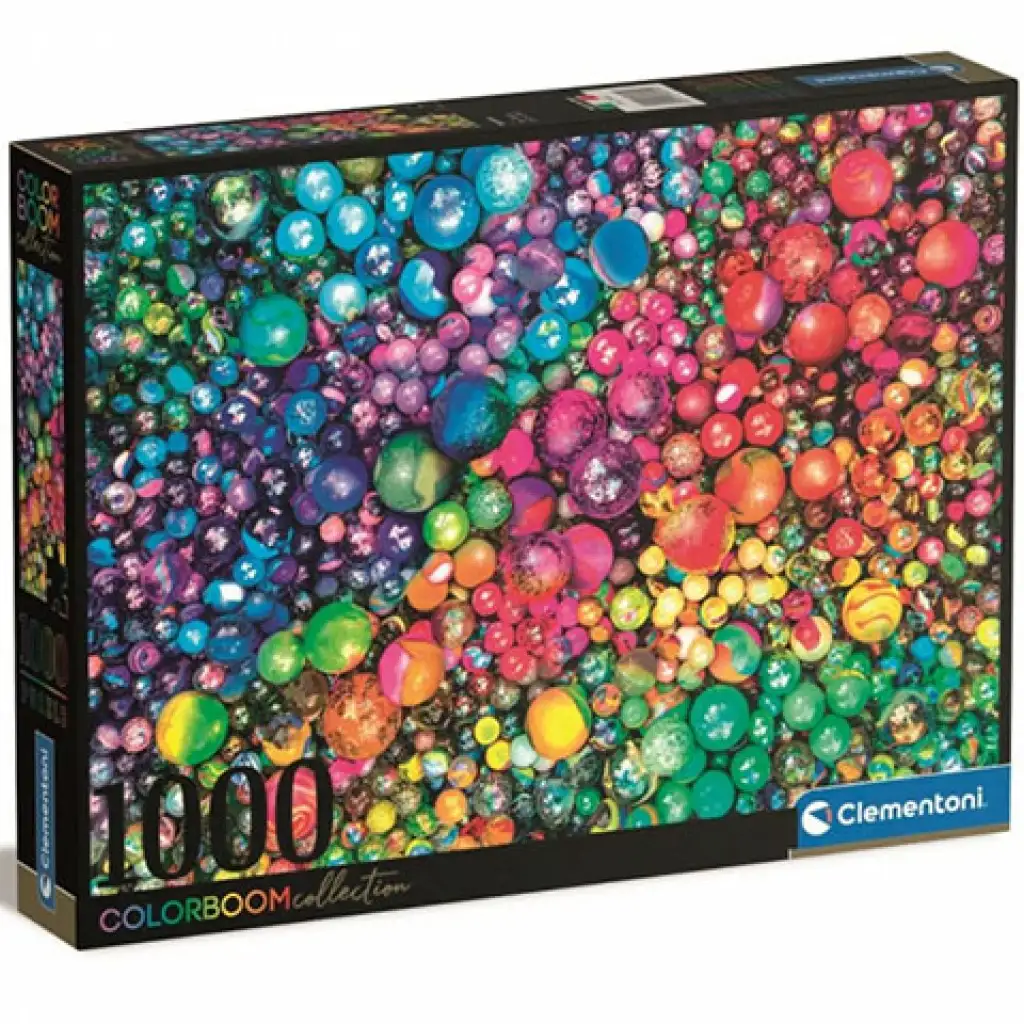 Colorboom Collection: Пъзел с мрамори 1000бр - Clementoni изображение 1