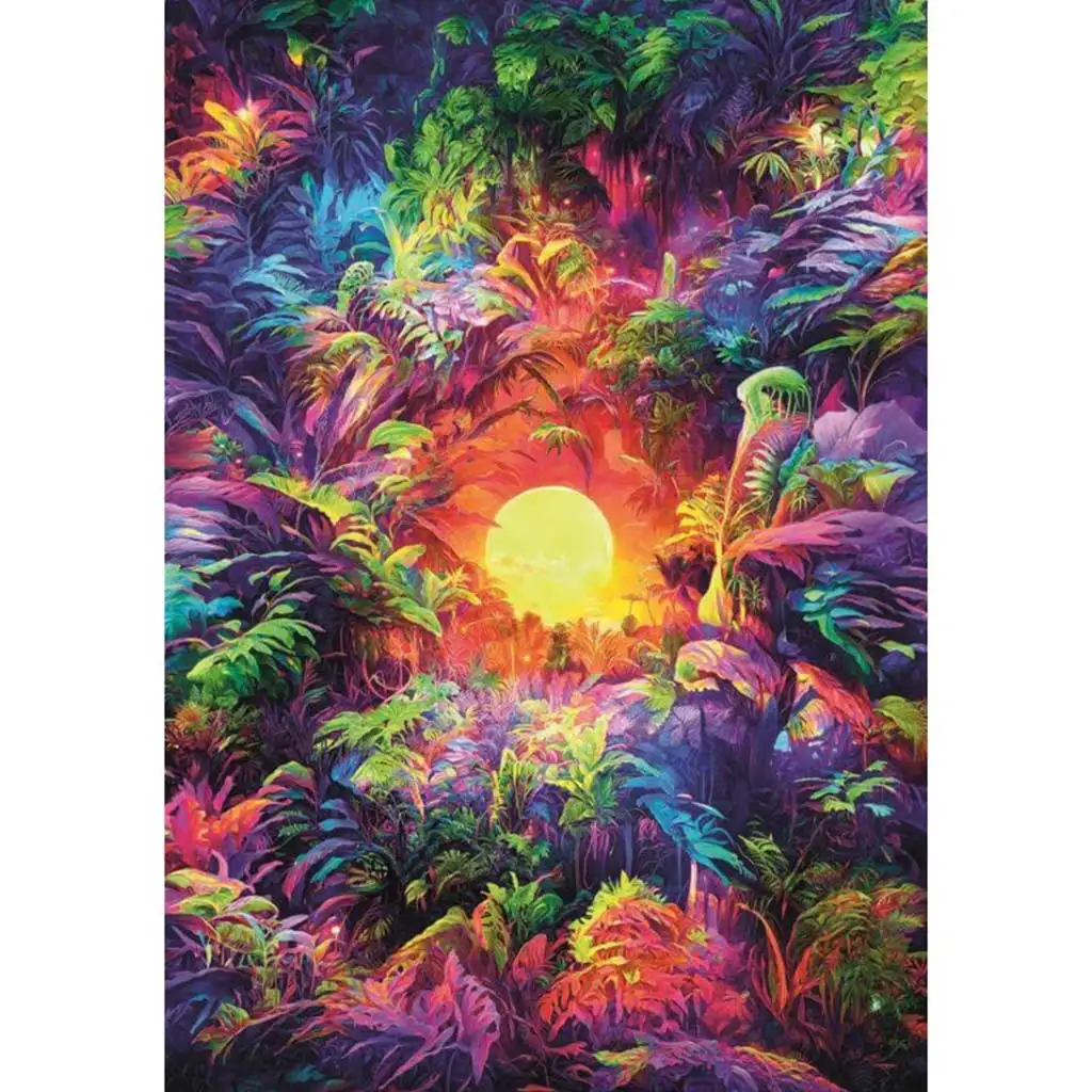 Colorboom: Психеделичен пъзел 500 части - Clementoni изображение 2