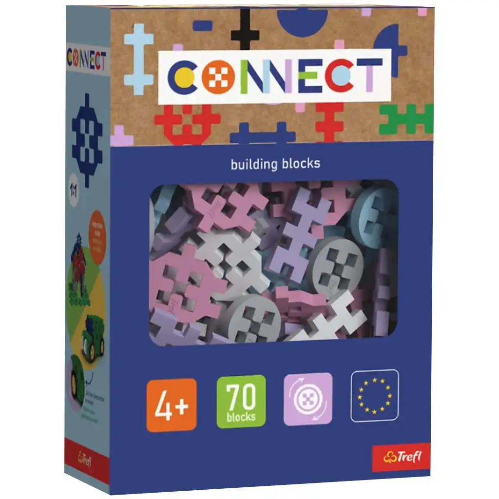 Connect 70бр. конструктор - Trefl изображение 1