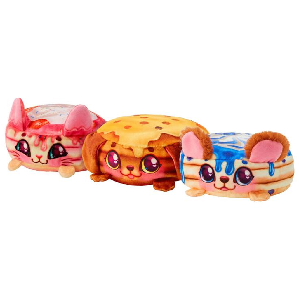 COOKEEZ Makery: Pancake Treatz тиган за палачинки комплект за игра с изненада плюшено животно изображение 3