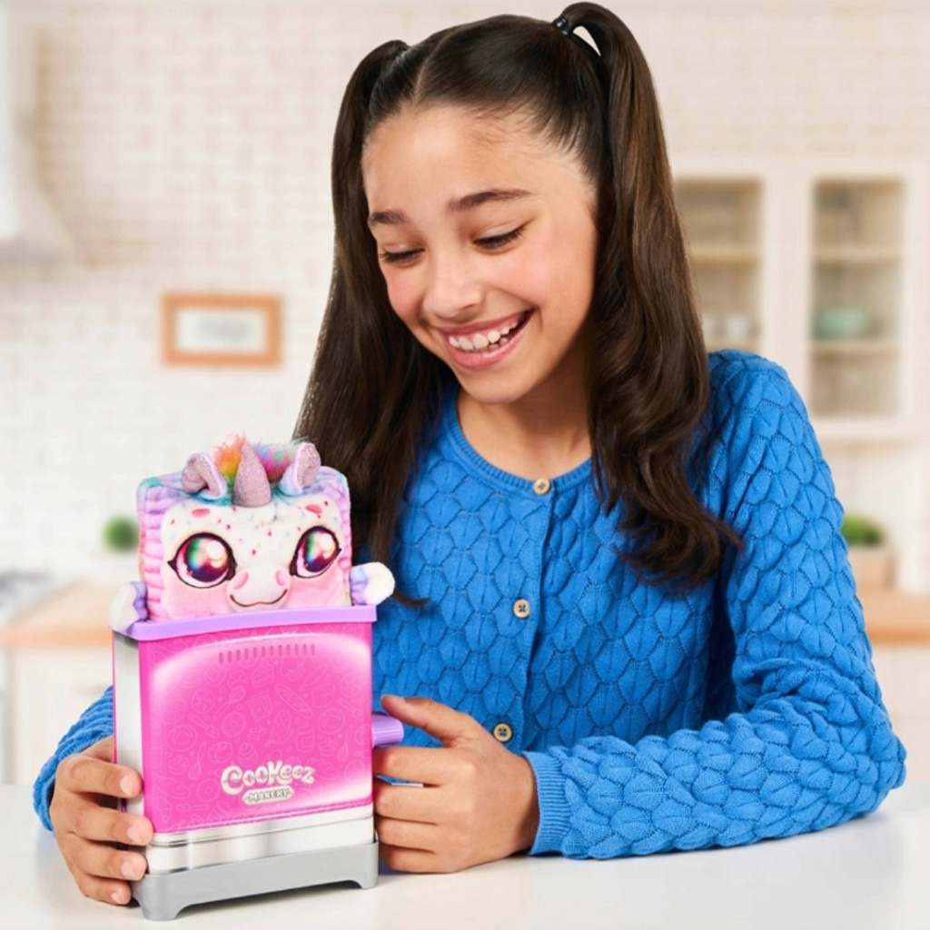COOKEEZ Makery: Toasty Treatz тостер комплект за игра с изненада плюшено животно изображение 2