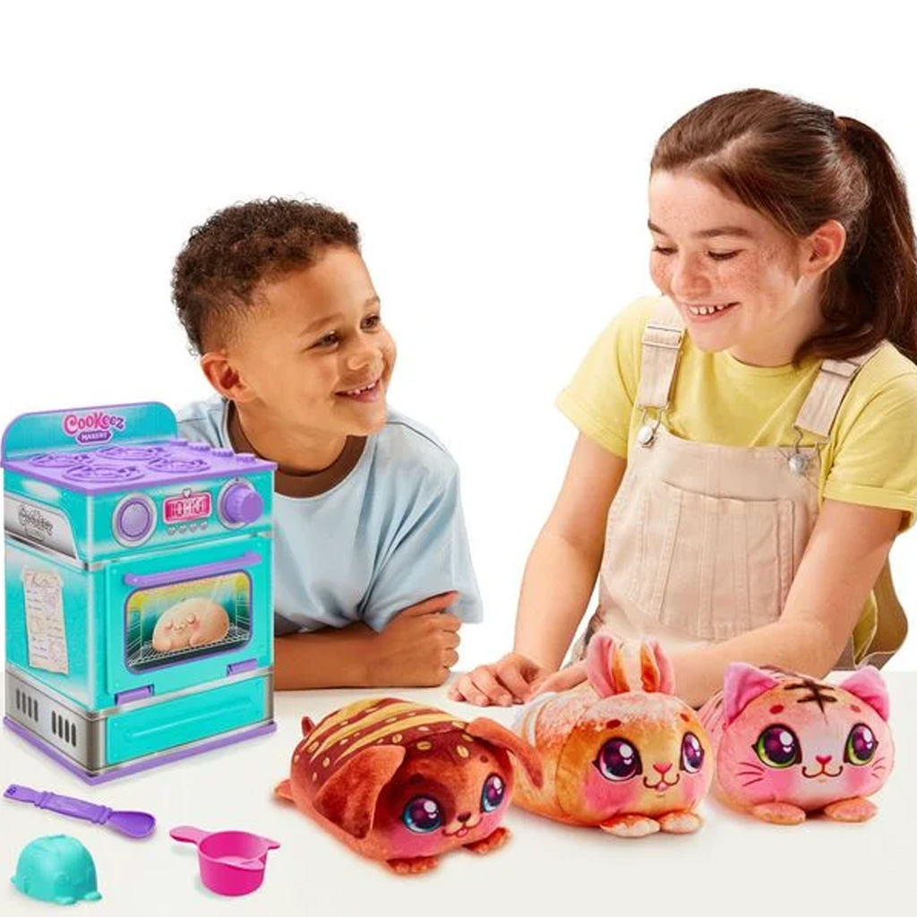 COOKEEZ Makery: Тюркоазен комплект за печене с изненада плюшено животно изображение 2