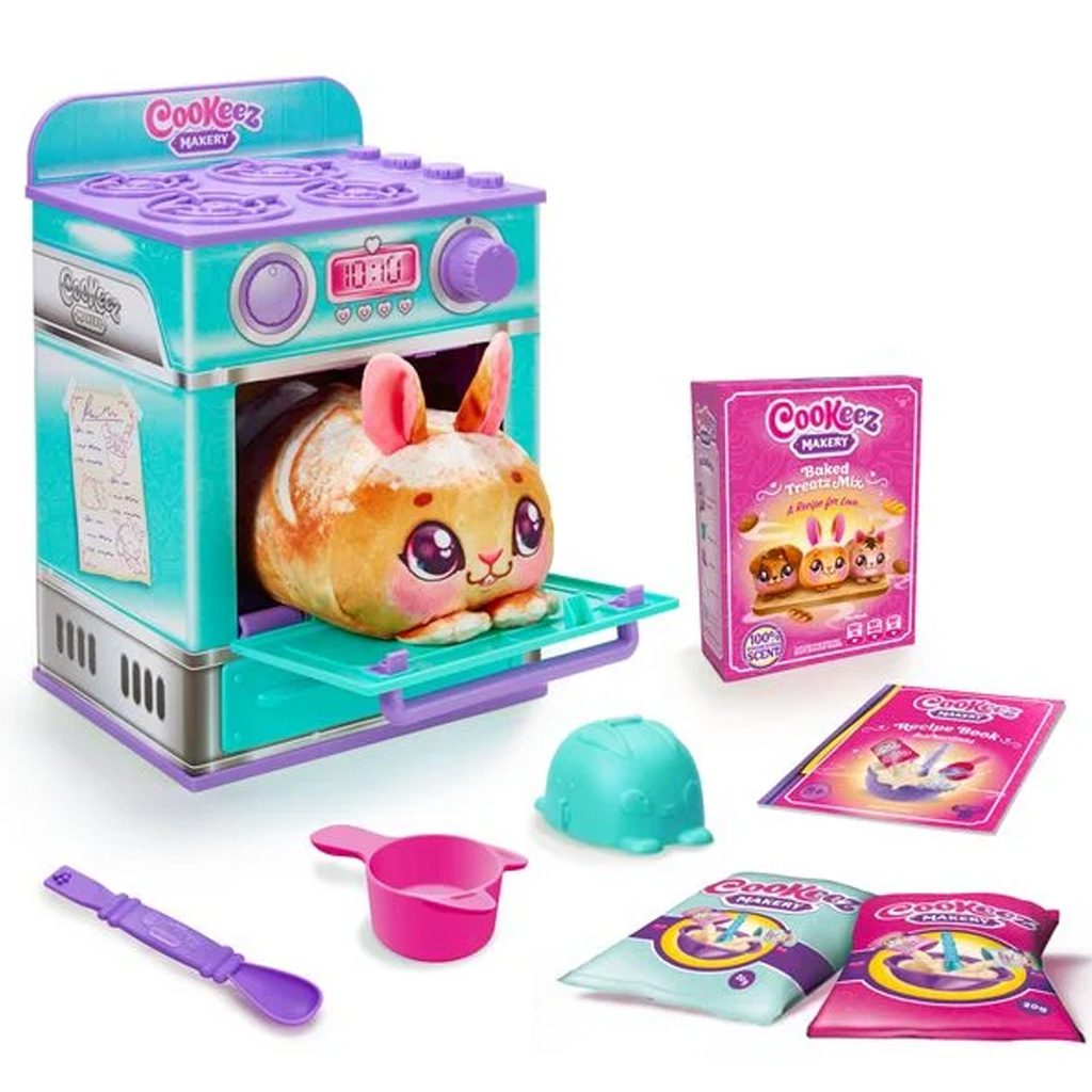 COOKEEZ Makery: Тюркоазен комплект за печене с изненада плюшено животно изображение 3