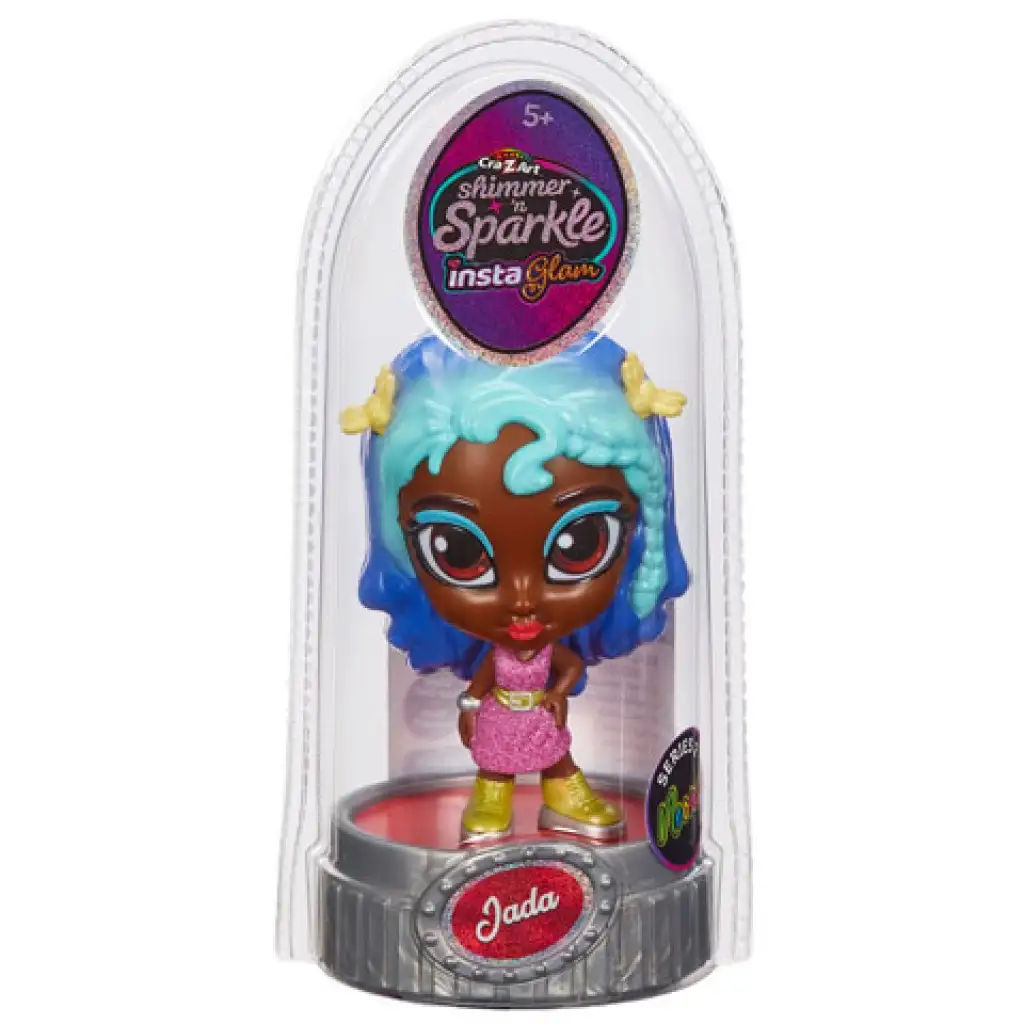 Cra-Z-Art: Shimmer 'n Sparkle Insta Glam Neon Jada кукла изображение 1