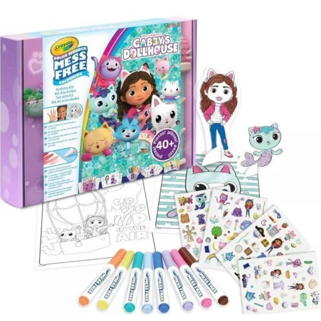 Crayola: Color Wonder Габи куклен дом комплект изображение 1