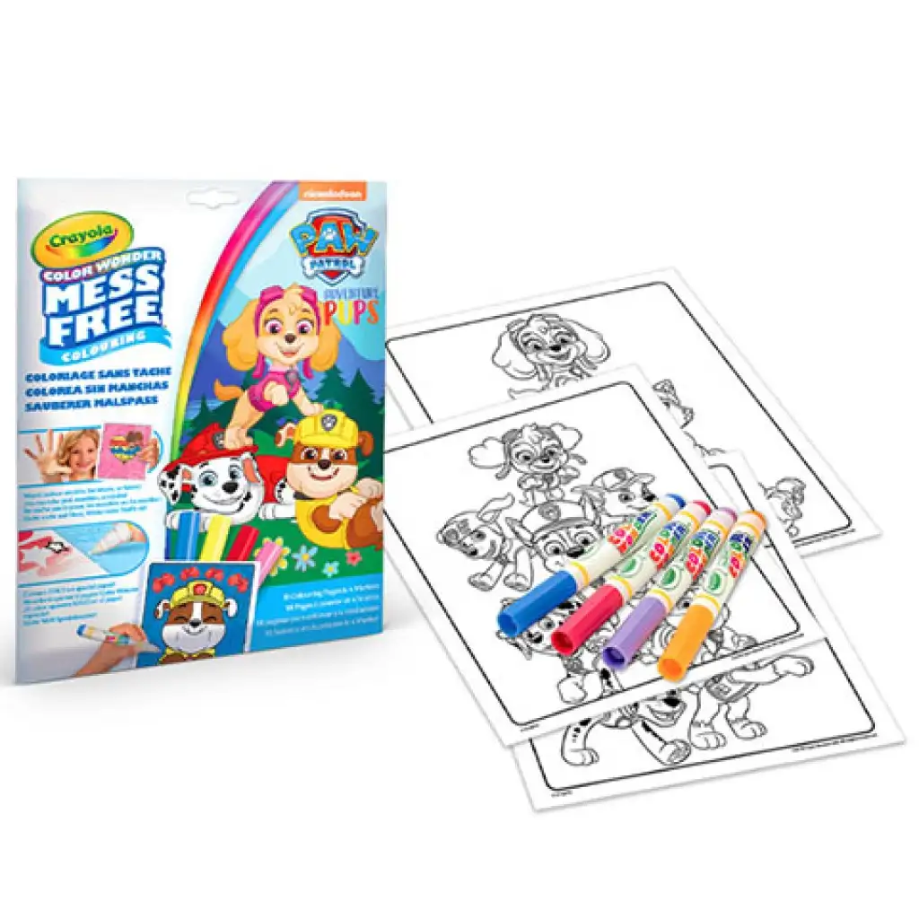 Crayola: Color Wonder Paw Patrol безмазанково оцветяване изображение 2