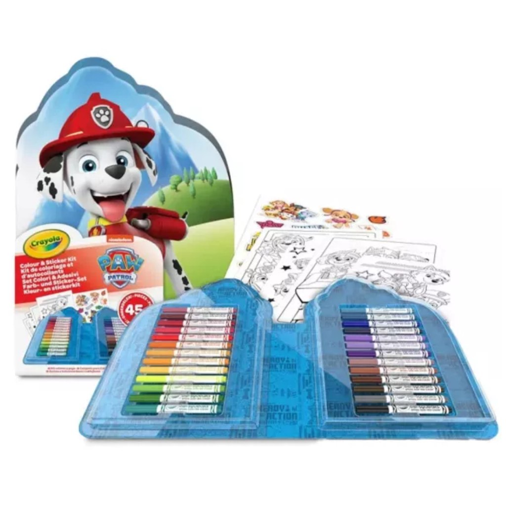 Crayola: Креативен комплект за Paw Patrol с стикери изображение 1
