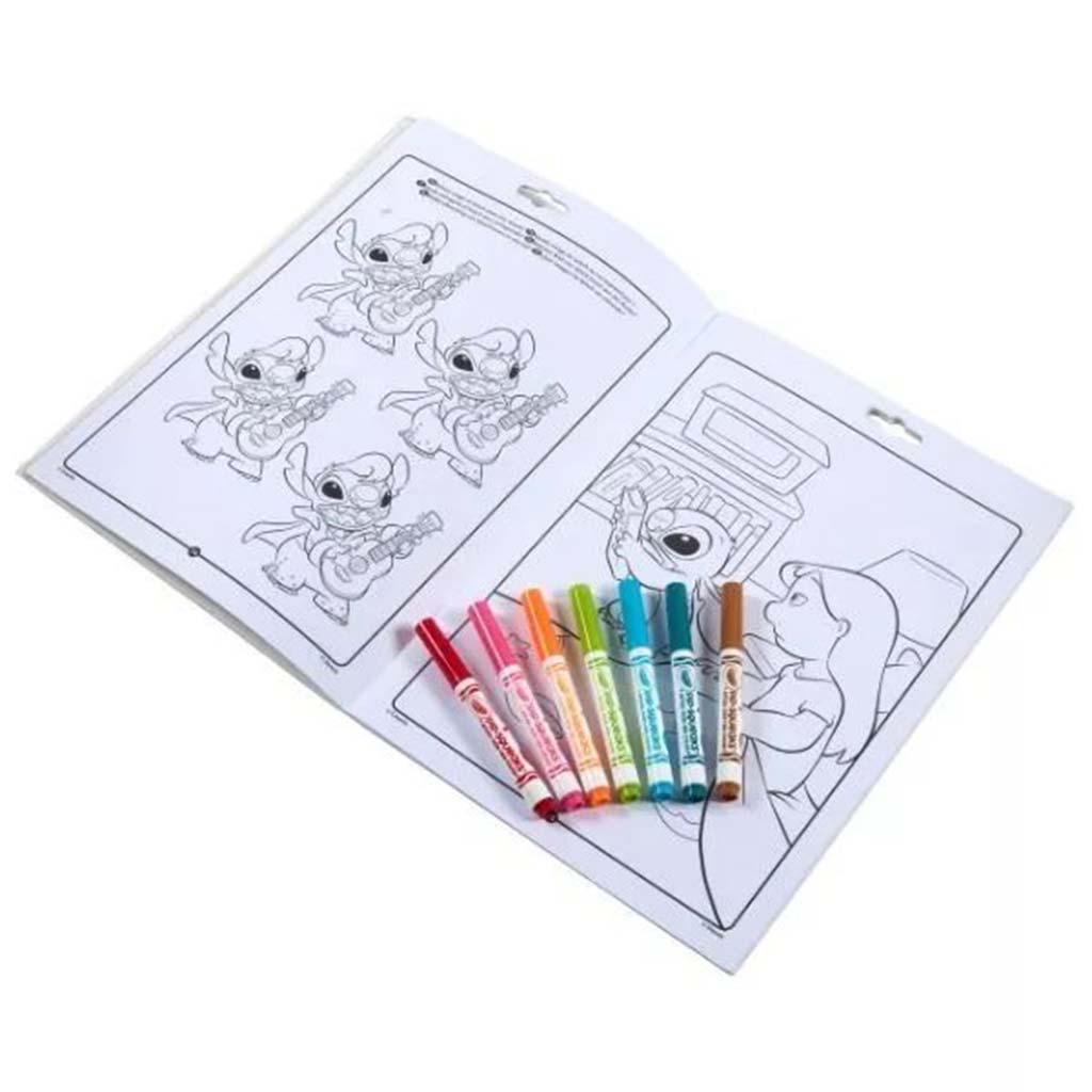 Crayola: Лило и Стич оцветяваща и занимателна книжка изображение 2