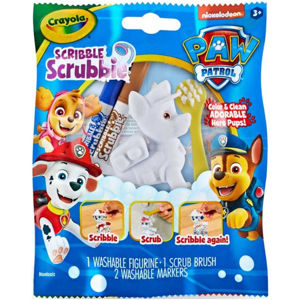 Crayola: Washimals Патрулни кучета 1бр. фигура комплект изображение 1