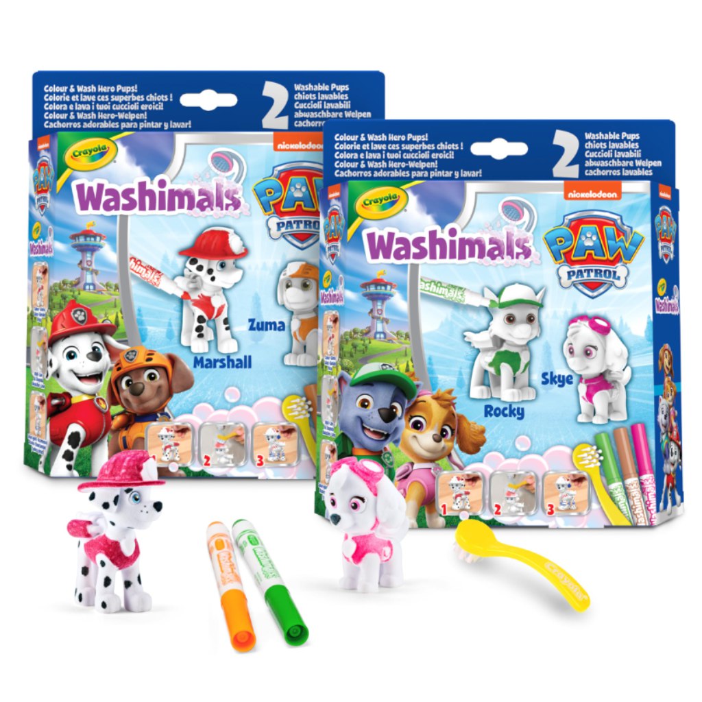 Crayola: Washimals Paw Patrol комплект в различни варианти изображение 1