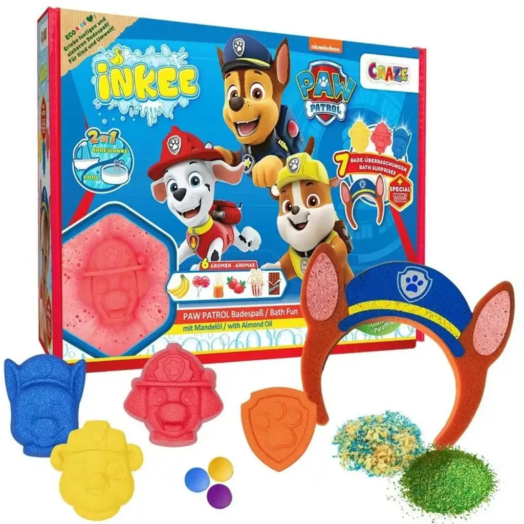 Craze: Inkee Патрулни кучета голям веган комплект за баня изображение 2