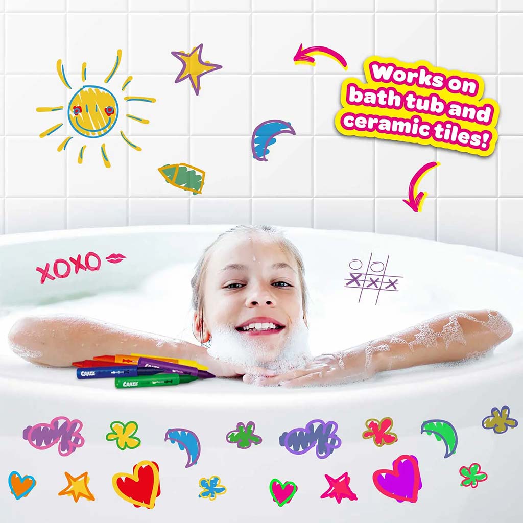 Craze Inkee: Ванна восъчни пастели 6бр. комплект изображение 2