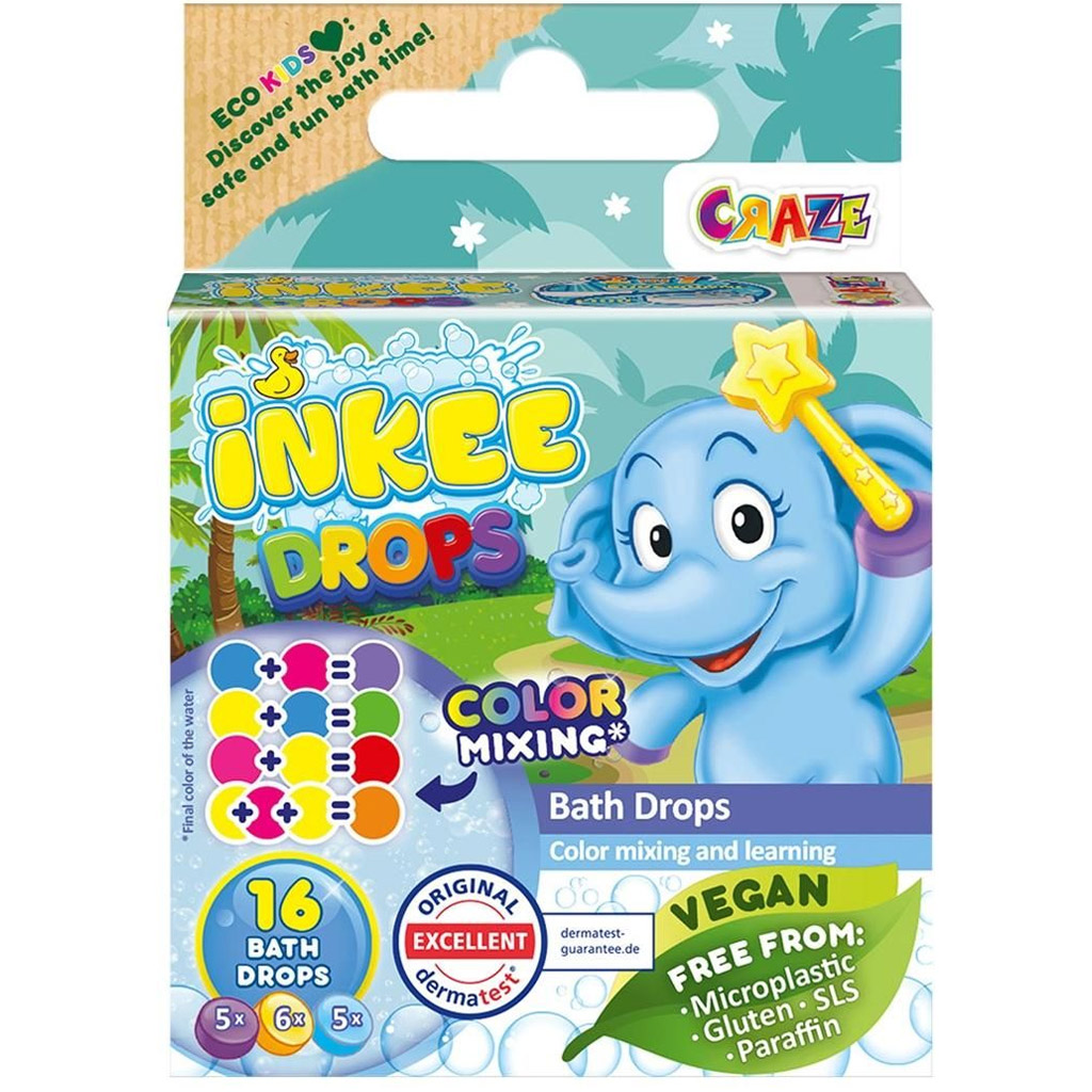Craze Inkee: Вегански бомбички за вана 16бр изображение 1