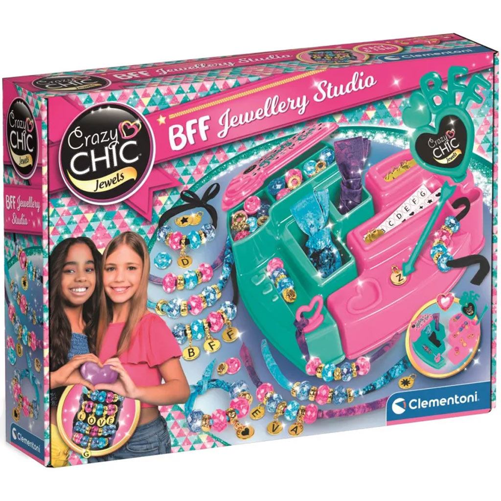 Crazy Chic: BFF комплект за изработка на бижута - Clementoni изображение 1