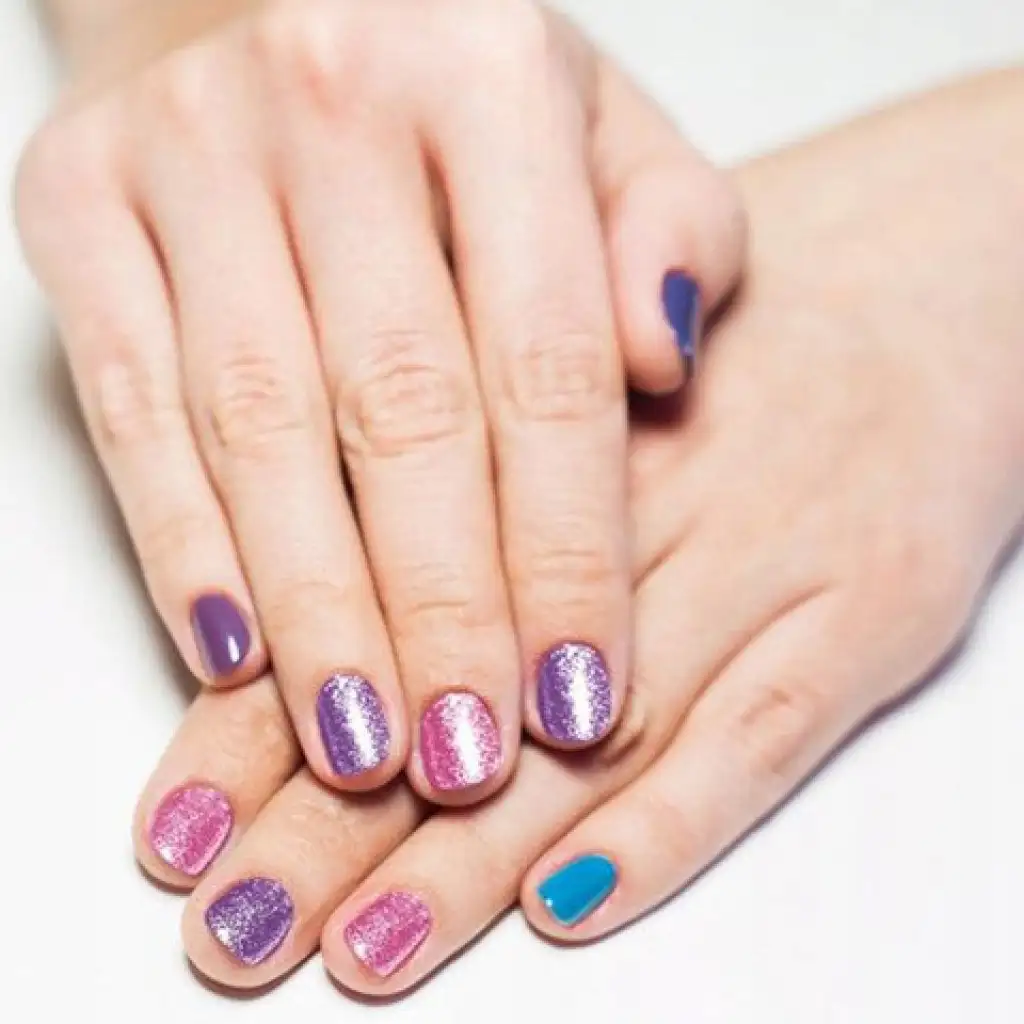 Crazy Chic Glitter Pen комплект за блестящи нокти - Clementoni изображение 5