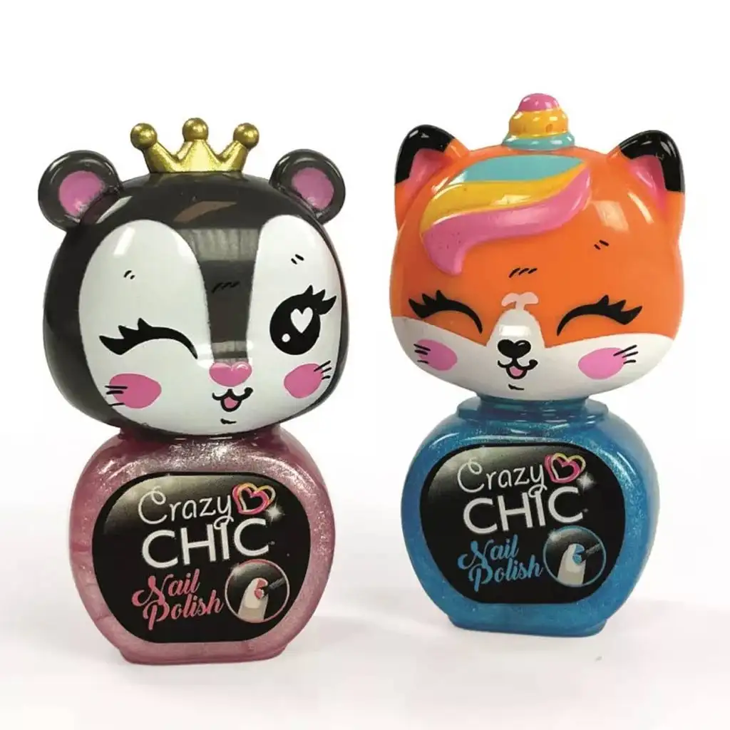 Crazy Chic: Комплект лакове за нокти с животински глави - Clementoni изображение 2