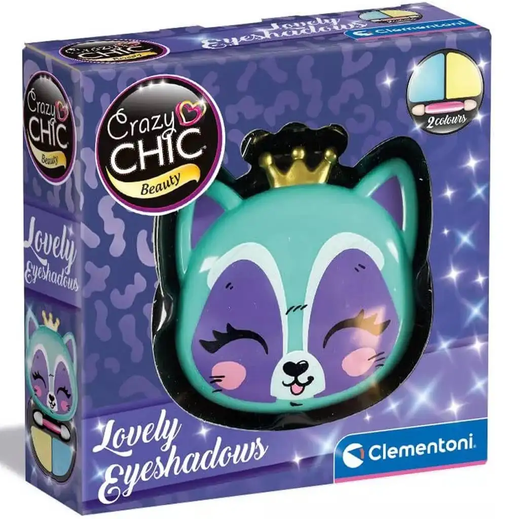 Crazy Chic: Сенки за очи в контейнер във форма на лисица - Clementoni изображение 1