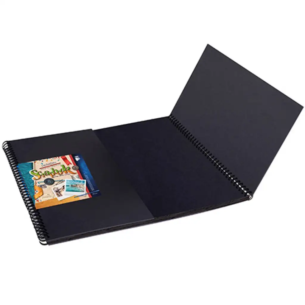 Creative Kids: Черен креативен албум 30x30см изображение 1