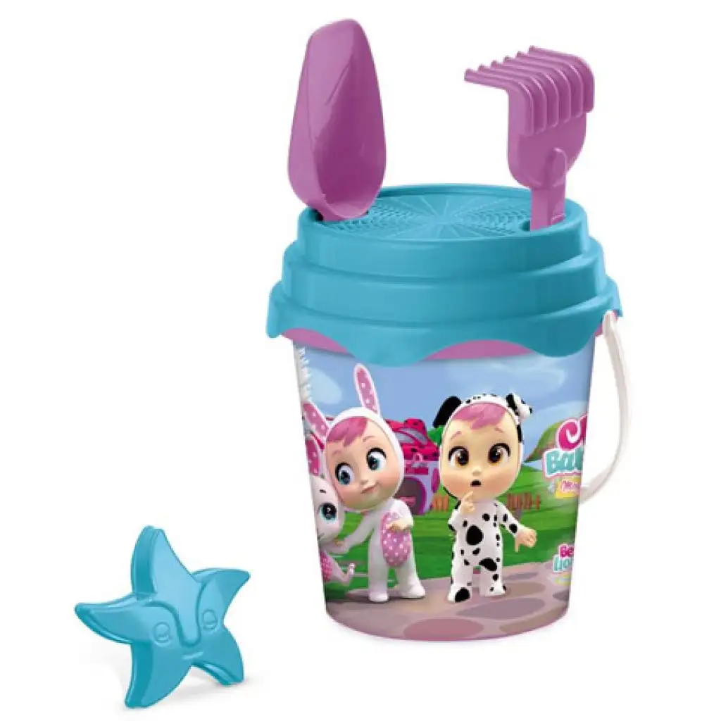 Cry Babies комплект за пясъчник с кофа - Mondo Toys изображение 1