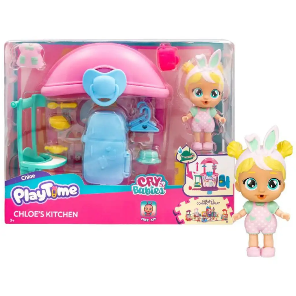Cry Babies: Playtime - Chloe кухня комплект за игра изображение 1