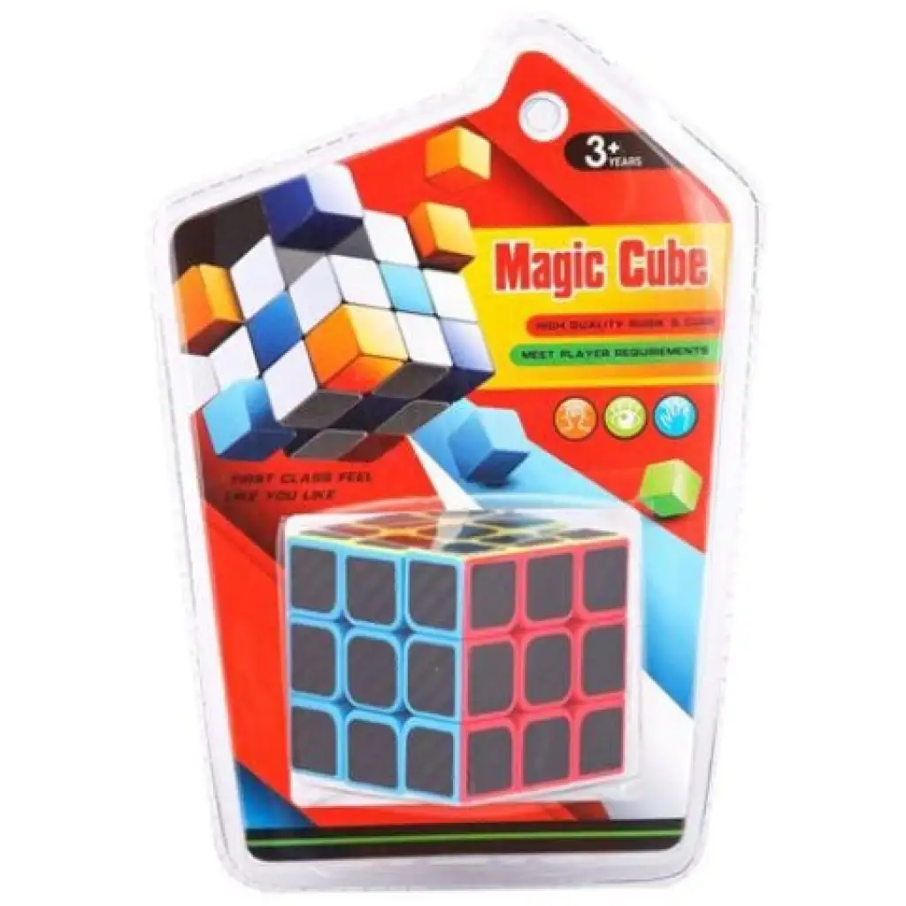 Cube World: Магическа куб с карбонен дизайн 3x3 изображение 1
