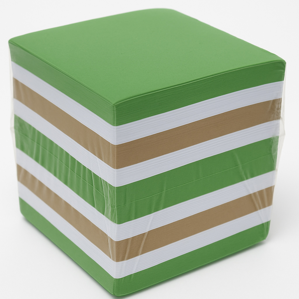 Цветен блок за записки 900 листа 8,5x8,5x8,5cm изображение 1