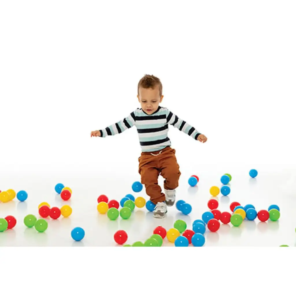 Цветни топки в мрежа 60бр - D-Toys изображение 3