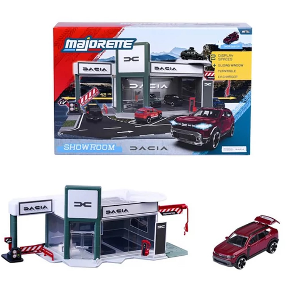 Dacia Showroom комплект за игра с количка - Dickie Toys изображение 1