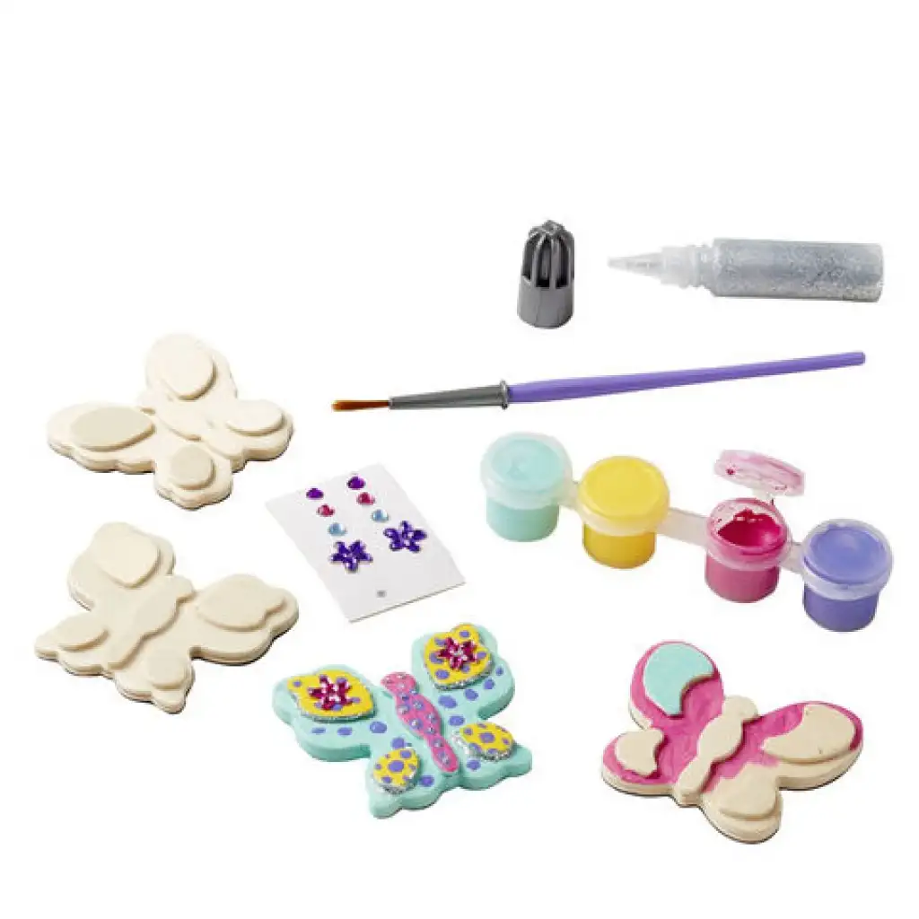 Дървен магнит за хладилник с пеперуди - Melissa & Doug изображение 2