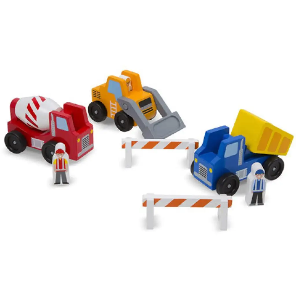 Дървени строителни машини и играчки - Melissa & Doug изображение 2